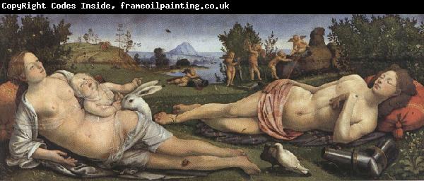 Sandro Botticelli Piero di Cosimo,Venus and Mars (mk36)